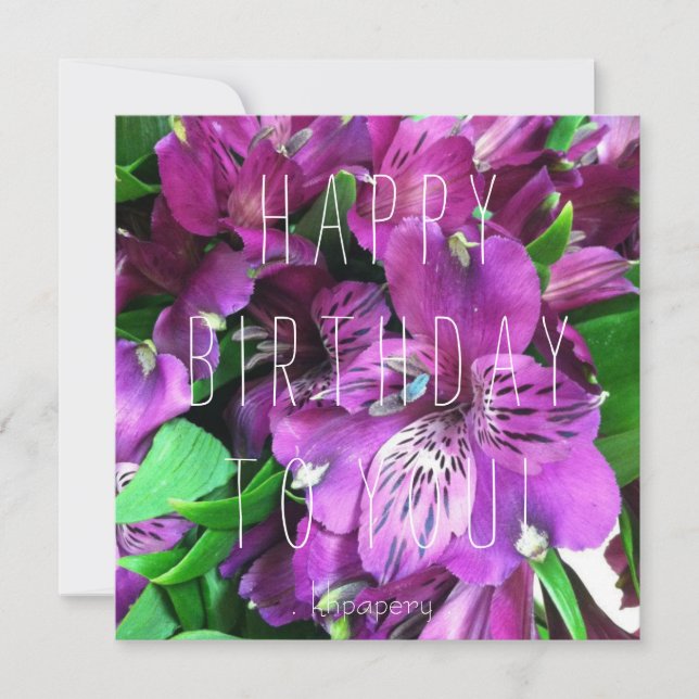 Hé, jolie fille ! Carte d'anniversaire (Devant)