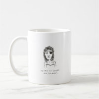 he liked her despite the eyepatch mug