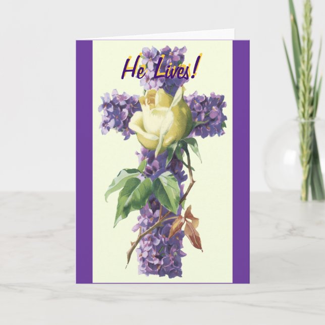 He Lives! Holiday Card (Front)