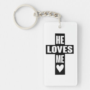 He Loves Like Jesus Quotes God Art Love Art Quote Keychain