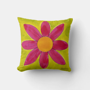 He Loves Me Daisy ~ American MoJo Pillow