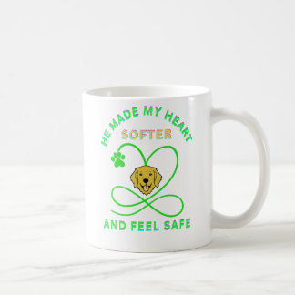He made my heart softer coffee mug