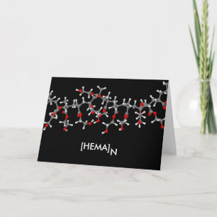HE-MAN molecular greetings card