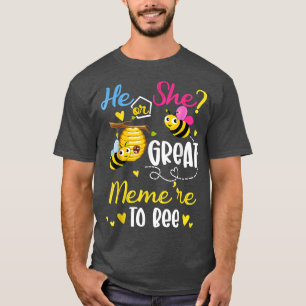 He Or She What Will It Bee Gender Reveal For Great T-Shirt