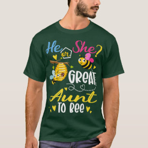He Or She What Will It Bee Gender Reveal For Great T-Shirt