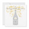 He Popped the Question Champagne Invitation