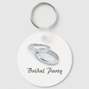 He Put a Ring on It/save the date Keychain