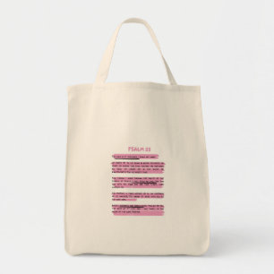 He Restores My Soul Psalm 23 Grocery Bag
