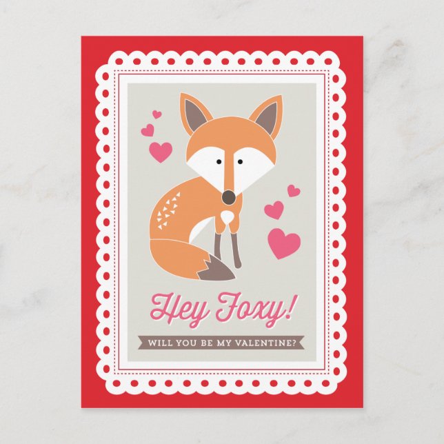 Hé rusé ! par la carte postale de Valentine (Devant)