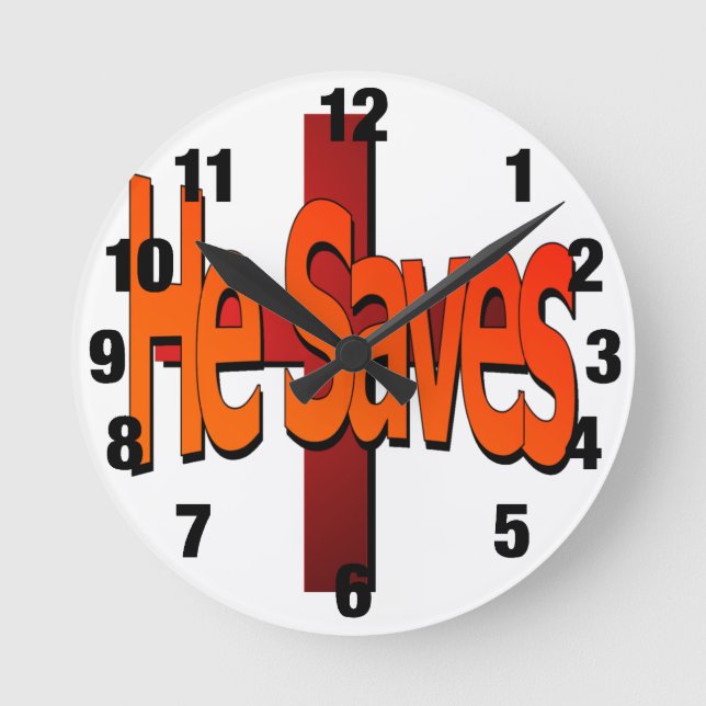 He Saves Clock (Front)