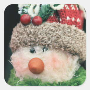 He seems overdressed somehow square sticker