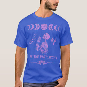 He The Patriarchy Moon Phase Witch Witchcraft Femi T-Shirt