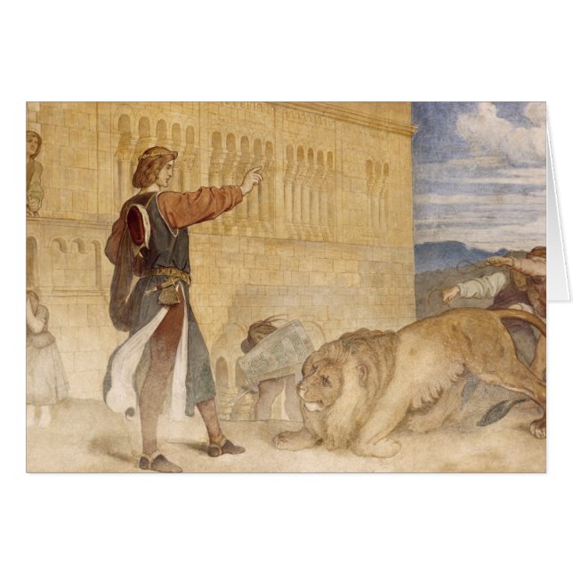 He Treated the Lions as though he was joking (Front Horizontal)