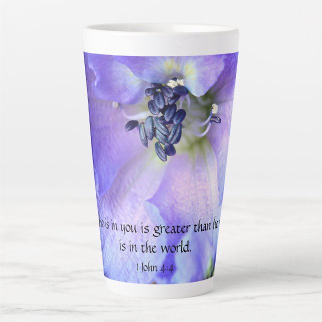 He Who is in You Latte Mug (Front)