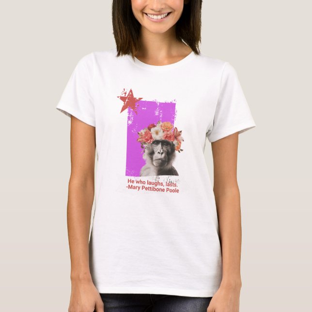 "He Who Laughs..." Women's  T-Shirt (Front)