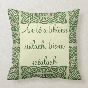 He Who Travels.... Throw Pillow