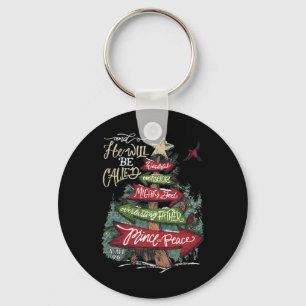 He Will Be Called Wonderful Counsellor Mighty God  Keychain
