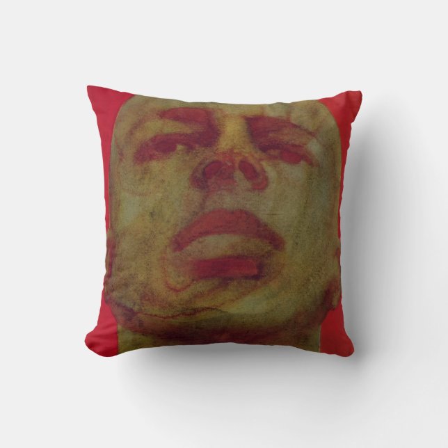 Head 1998 throw pillow (Front)