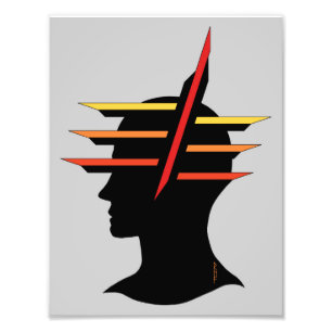 Head Abstract Photo Print