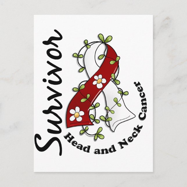 Head and Neck Cancer Survivor 15 Postcard (Front)