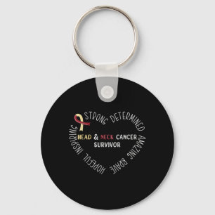 Head And Neck Cancer Survivor Keychain