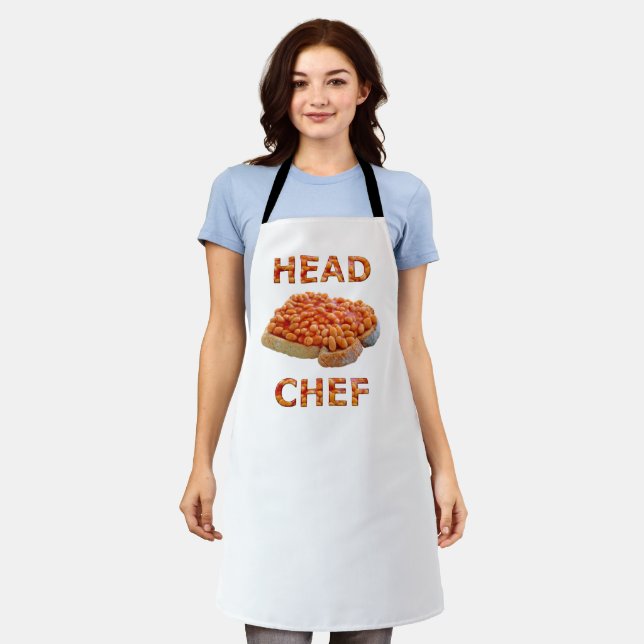 Head Chef Beans on Toast Apron (Worn)