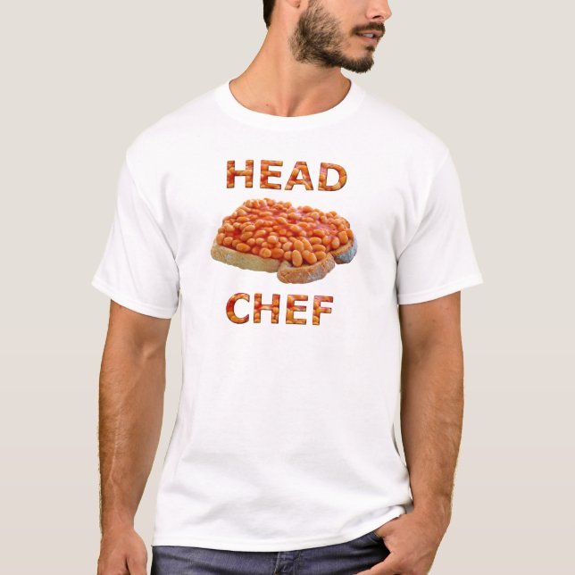 Head Chef Beans on Toast T-Shirt (Front)