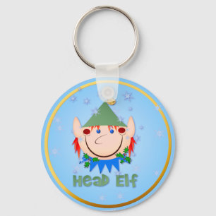 Head Elf Keychains