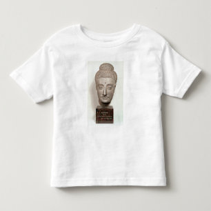 Head from a statue of the Buddha, from Toddler T-shirt