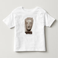 Head from a statue of the Buddha, from