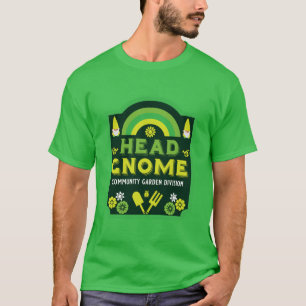 Head Garden Gnome Community Garden T-Shirt
