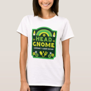 Head Garden Gnome Community Garden T-Shirt