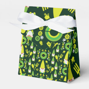 Head Garden Gnome Gardener Favor Box