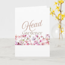 Head Gardener Floral Mother’s Day & Birthday Gift