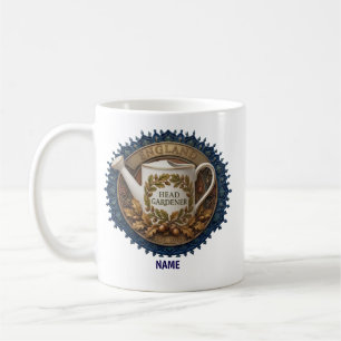 Head Gardener Personalized British Heritage Wate Coffee Mug