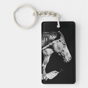head horse's leg keychain