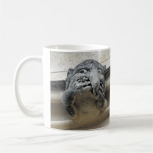 Head-in-hands gargoyle mug
