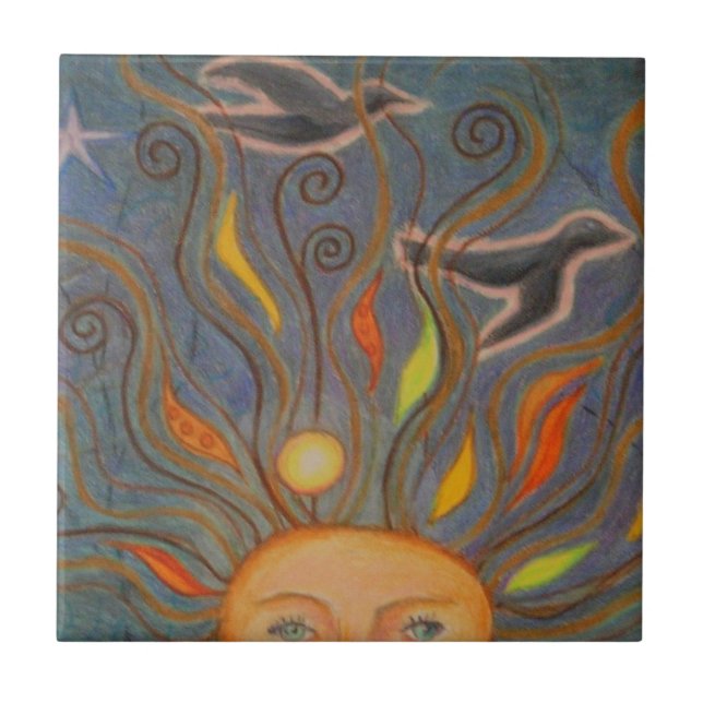 Head in the sky tile (Front)