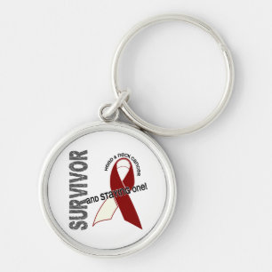 HEAD NECK CANCER Survivor 1 Keychain