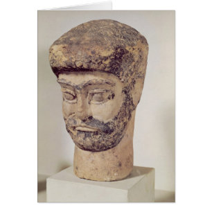 Head of a beaded man, c.1800 BC
