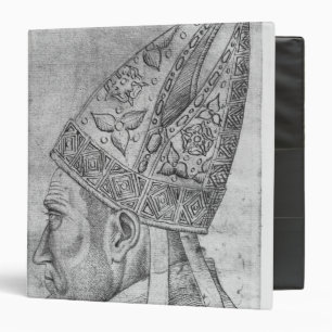 Head of a bishop, from the The Vallardi Album Binder