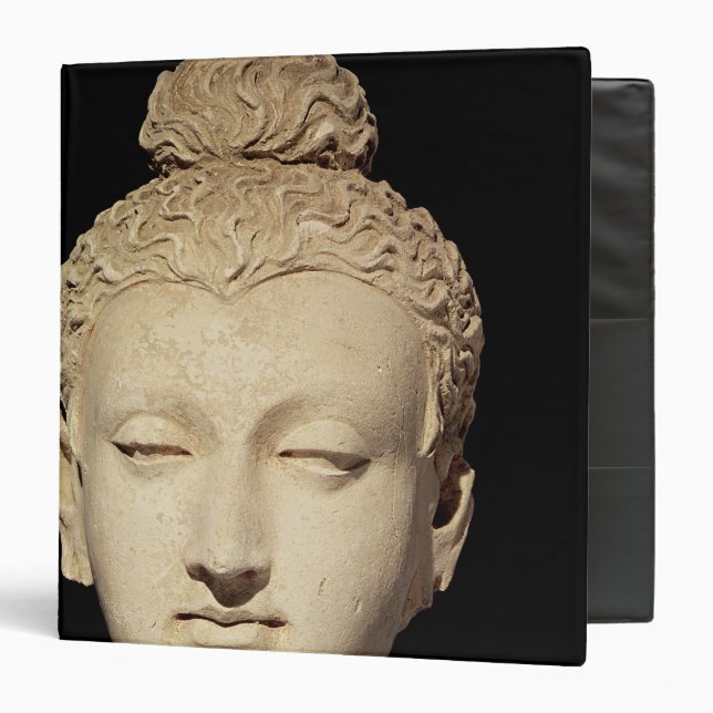 Head of a Buddha, Greco-Buddhist style Binder (Front/Inside)