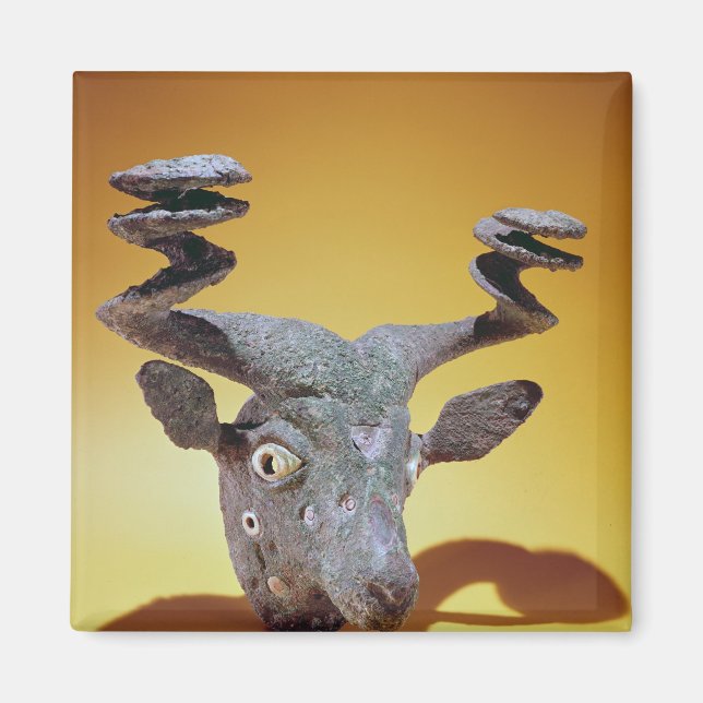 Head of a Bull, from Iraq, c.2000 BC Magnet (Front)