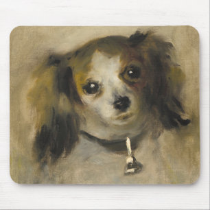 Head of a Dog, 1870 (oil on canvas) Mouse Pad