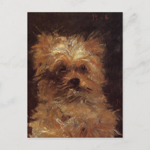 Head of a Dog by Edouard Manet Postcard