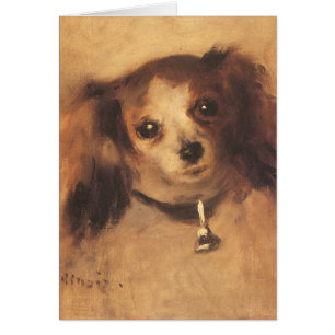 Head of a Dog by Pierre Renoir, Vintage Fine Art