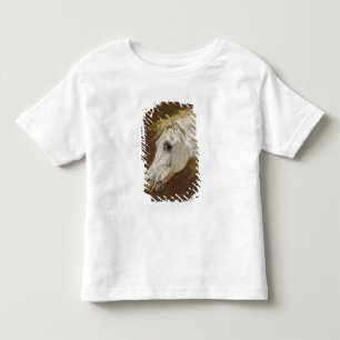 Head of a Grey Arabian Horse (oil on canvas on pan Toddler T-shirt