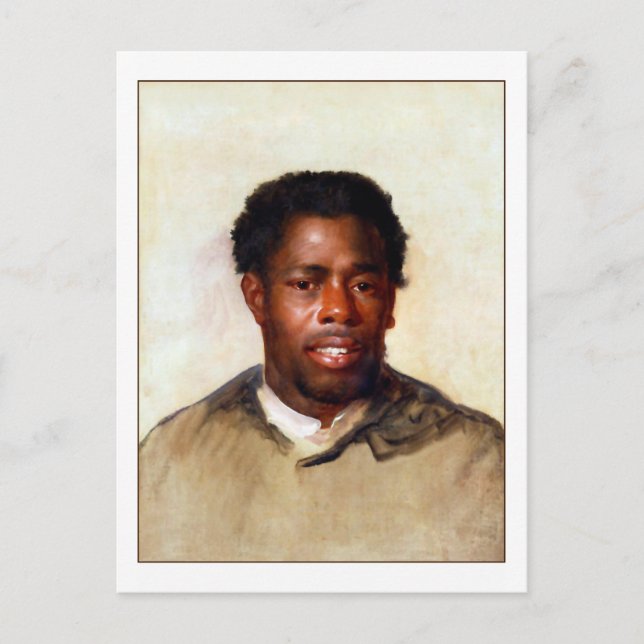 Head of a Man by John Singleton Copley Postcard (Front)