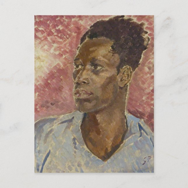 Head of a Man by Philpot Postcard (Front)