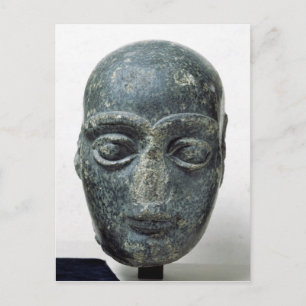 Head of a man postcard